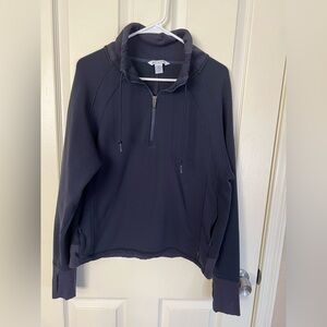 Athleta Altitude Polartec Stretch Quarter Zip Hoodie Performance Pullover
